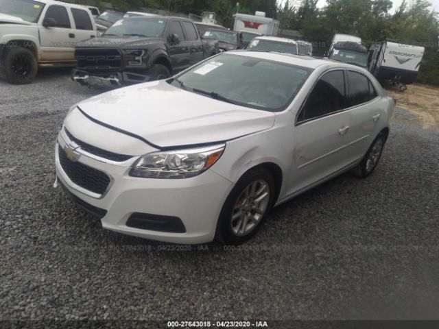 1G11C5SL4FF300610 - 2015 CHEVROLET MALIBU 1LT White photo 2