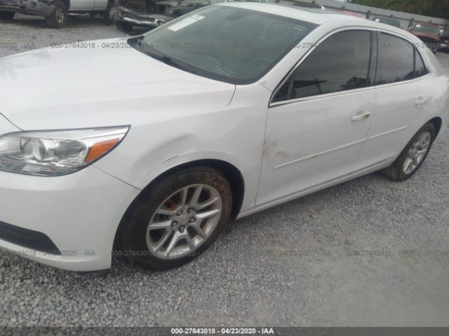 1G11C5SL4FF300610 - 2015 CHEVROLET MALIBU 1LT White photo 6