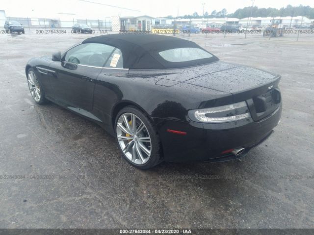 SCFFDEDN2CGH14102 - 2012 ASTON MARTIN VIRAGE VOLANTE Black photo 3