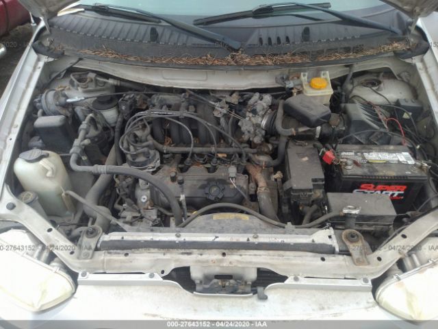 4N2ZN16T92D813622 - 2002 NISSAN QUEST SE Silver photo 10