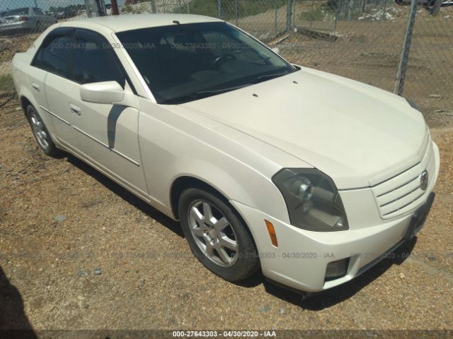 1G6DP567250123291 - 2005 CADILLAC CTS HI FEATURE V6 White photo 1