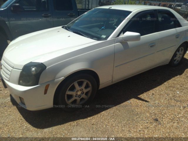 1G6DP567250123291 - 2005 CADILLAC CTS HI FEATURE V6 White photo 2