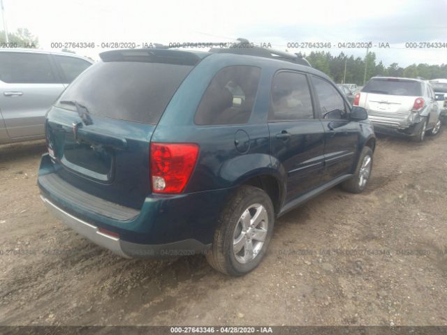 2CKDL63F866111917 - 2006 PONTIAC TORRENT  Blue photo 4