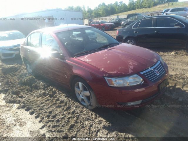 1G8AL55F86Z162642 - 2006 SATURN ION LEVEL 3 Maroon photo 1