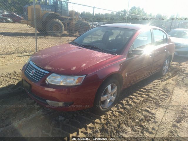 1G8AL55F86Z162642 - 2006 SATURN ION LEVEL 3 Maroon photo 2