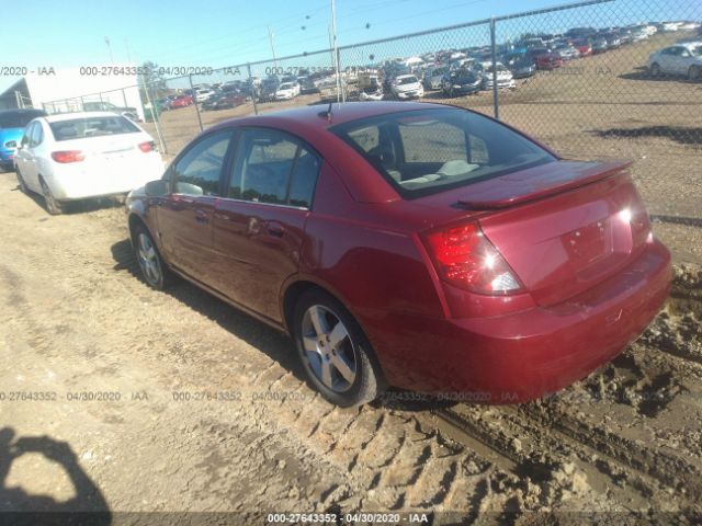 1G8AL55F86Z162642 - 2006 SATURN ION LEVEL 3 Maroon photo 3