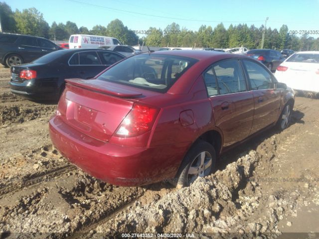 1G8AL55F86Z162642 - 2006 SATURN ION LEVEL 3 Maroon photo 4