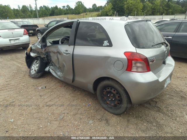 JTDJT923275055439 - 2007 TOYOTA YARIS  Silver photo 3