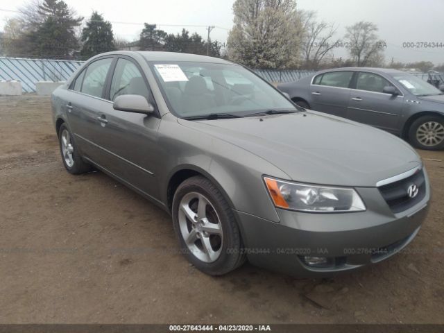 5NPEU46F87H242514 - 2007 HYUNDAI SONATA SE/LIMITED Green photo 1