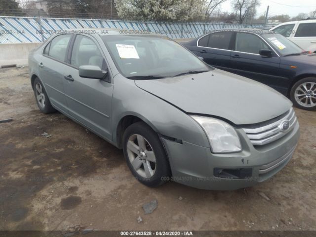 3FAHP07ZX8R192063 - 2008 FORD FUSION SE Green photo 1