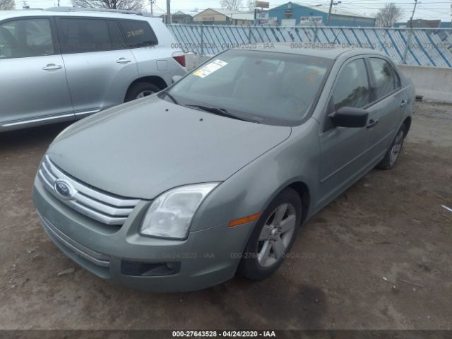 3FAHP07ZX8R192063 - 2008 FORD FUSION SE Green photo 2