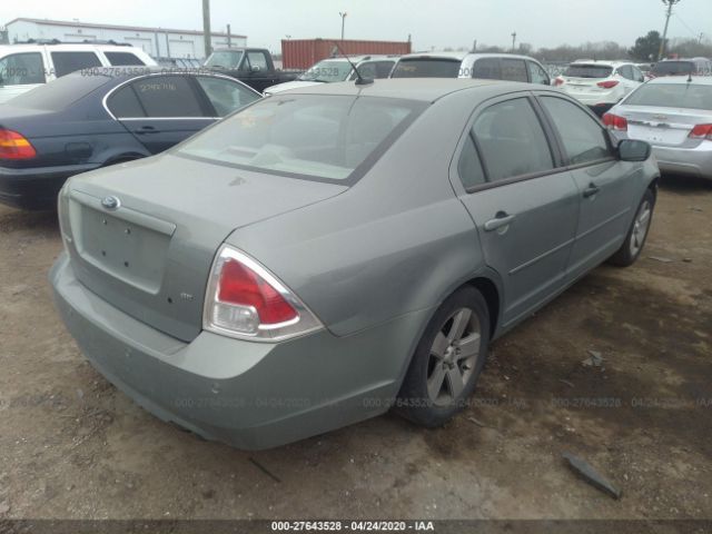 3FAHP07ZX8R192063 - 2008 FORD FUSION SE Green photo 4