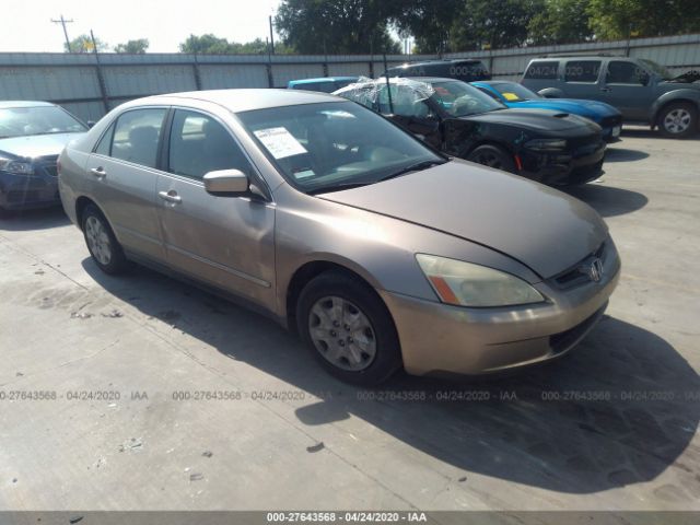 JHMCM56313C023353 - 2003 HONDA ACCORD LX Brown photo 1