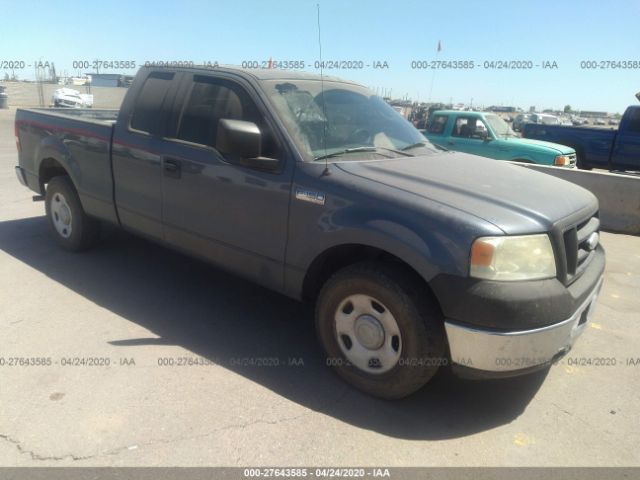 1FTRX12W06KC59191 - 2006 FORD F150  Blue photo 1