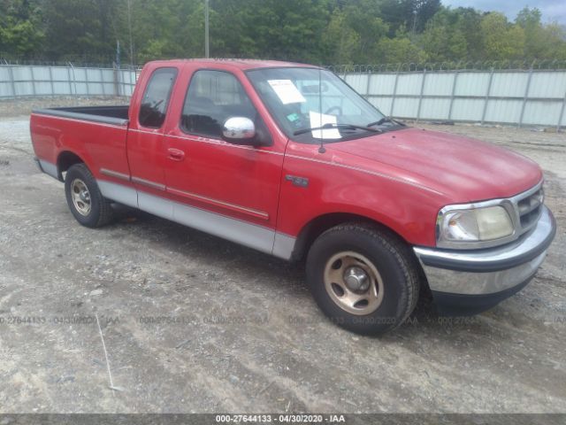 1FTDX1767VNB08588 - 1997 FORD F150  Red photo 1