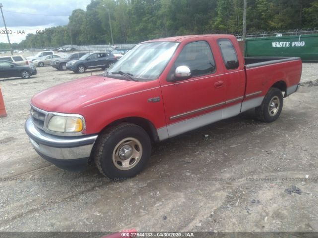1FTDX1767VNB08588 - 1997 FORD F150  Red photo 2
