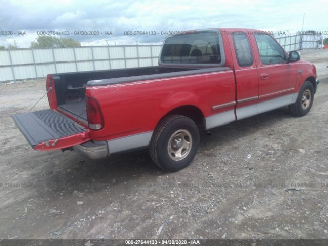 1FTDX1767VNB08588 - 1997 FORD F150  Red photo 4