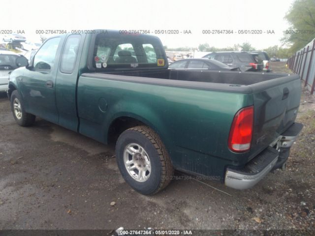 1FTZX1727XNC29997 - 1999 FORD F150  Green photo 3