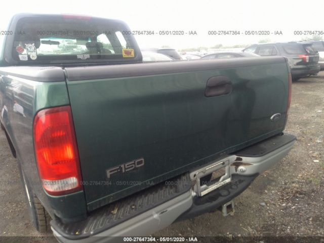 1FTZX1727XNC29997 - 1999 FORD F150  Green photo 6