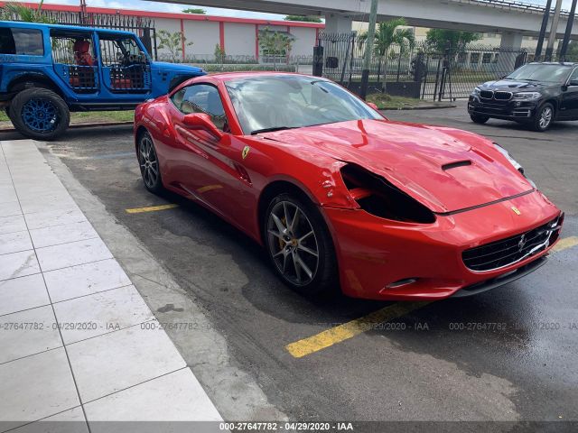 ZFF65TJA9D0189288 - 2013 FERRARI CALIFORNIA  Red photo 1