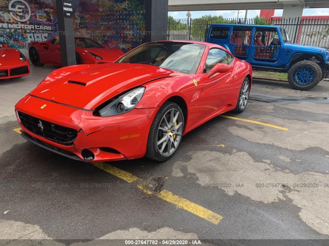 ZFF65TJA9D0189288 - 2013 FERRARI CALIFORNIA  Red photo 2