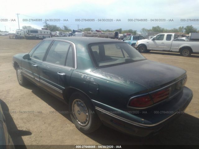 1G4HP52K9VH426946 - 1997 BUICK LESABRE CUSTOM Green photo 3