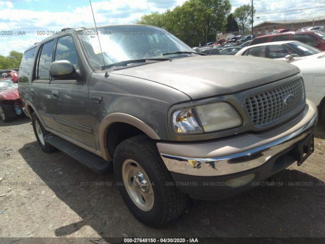 1FMPU18LXXLC20550 - 1999 FORD EXPEDITION  Green photo 1