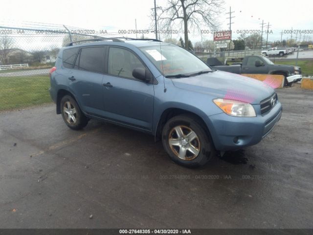 JTMBD35V875116689 - 2007 TOYOTA RAV4  Blue photo 1