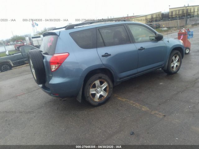 JTMBD35V875116689 - 2007 TOYOTA RAV4  Blue photo 4