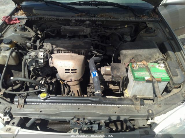 4T1BG22K2VU157264 - 1997 TOYOTA CAMRY CE/LE/XLE თეთრ-ყვითელი ფოტო 10