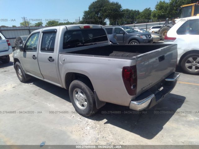 1GTCS138568225748 - 2006 GMC CANYON  Gray photo 3