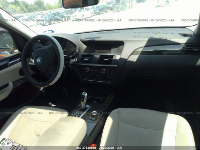 5UXWX9C57D0A26703 - 2013 BMW X3 XDRIVE28I White photo 5
