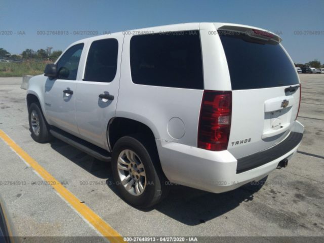 1GNUKAE06AR285883 - 2010 CHEVROLET TAHOE K1500 LS White photo 3