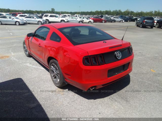 1ZVBP8AM0E5254254 - 2014 FORD MUSTANG  Red photo 3
