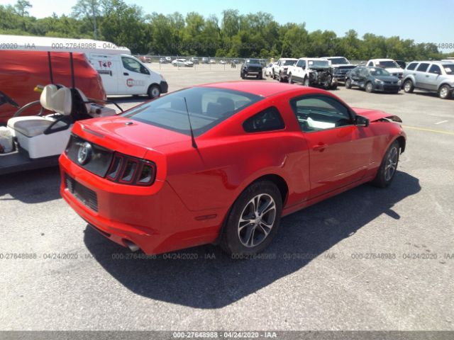 1ZVBP8AM0E5254254 - 2014 FORD MUSTANG  Red photo 4