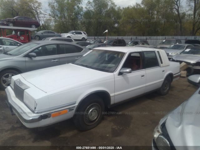 1C3XY66R1MD194394 - 1991 CHRYSLER NEW YORKER FIFTH AVENUE 白色 照片 2