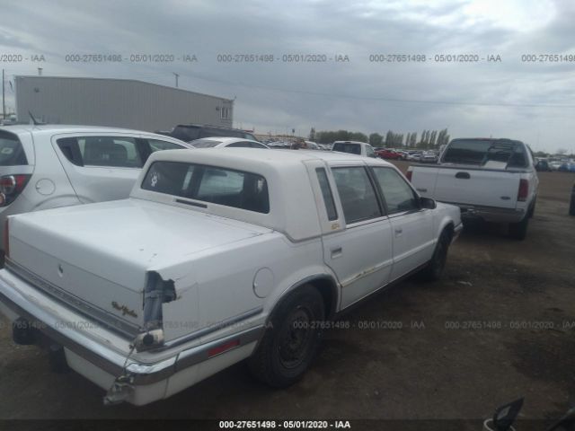 1C3XY66R1MD194394 - 1991 CHRYSLER NEW YORKER FIFTH AVENUE 白色 照片 4