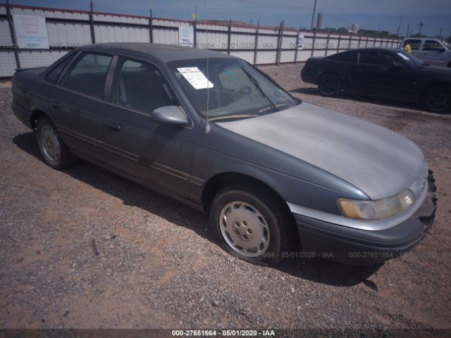 1FALP52U1RA197912 - 1994 FORD TAURUS GL Gray photo 1