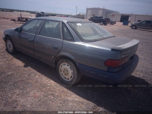 1FALP52U1RA197912 - 1994 FORD TAURUS GL Gray photo 3