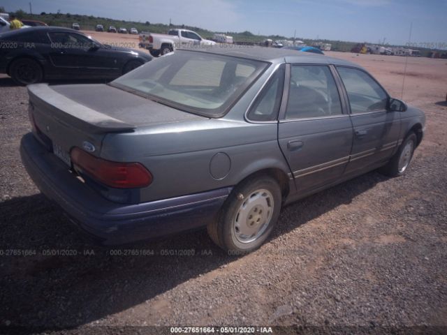 1FALP52U1RA197912 - 1994 FORD TAURUS GL Gray photo 4