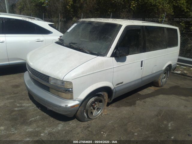 1GNDM19W5XB110115 - 1999 CHEVROLET ASTRO  White photo 2