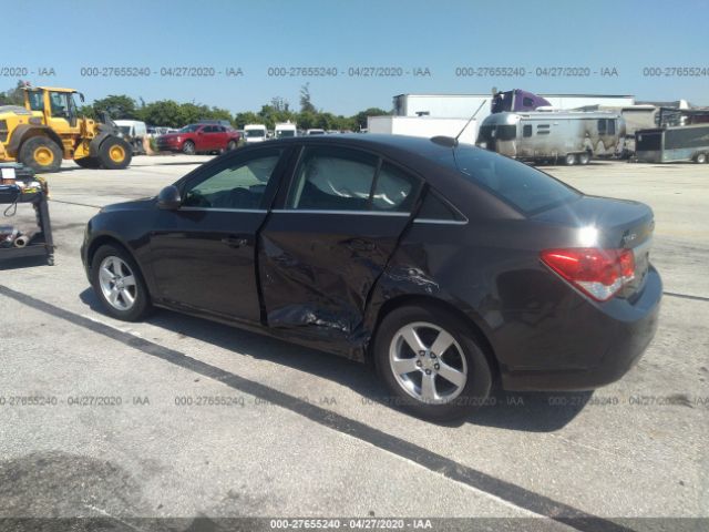 1G1PE5SB1G7199467 - 2016 CHEVROLET CRUZE LIMITED LT Gray photo 3