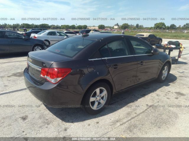 1G1PE5SB1G7199467 - 2016 CHEVROLET CRUZE LIMITED LT Gray photo 4