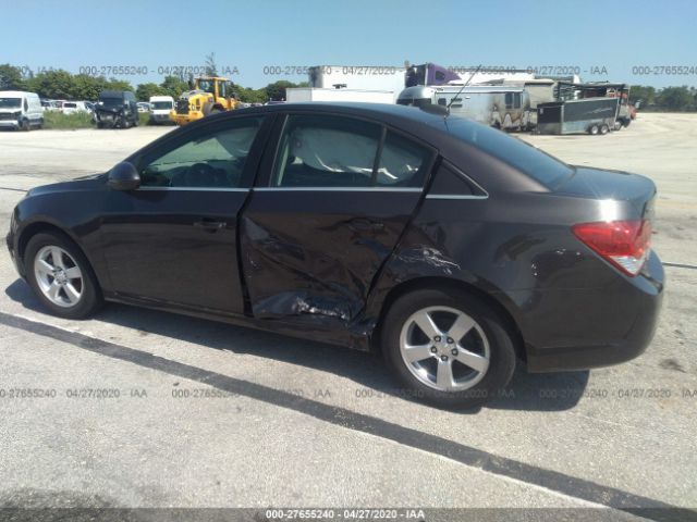 1G1PE5SB1G7199467 - 2016 CHEVROLET CRUZE LIMITED LT Gray photo 6