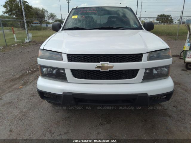 1GCDT136548202399 - 2004 CHEVROLET COLORADO  White photo 6