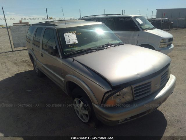 1GHDT13WXY2124754 - 2000 OLDSMOBILE BRAVADA  Gray photo 1