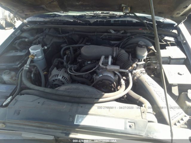 1GHDT13WXY2124754 - 2000 OLDSMOBILE BRAVADA  Gray photo 10