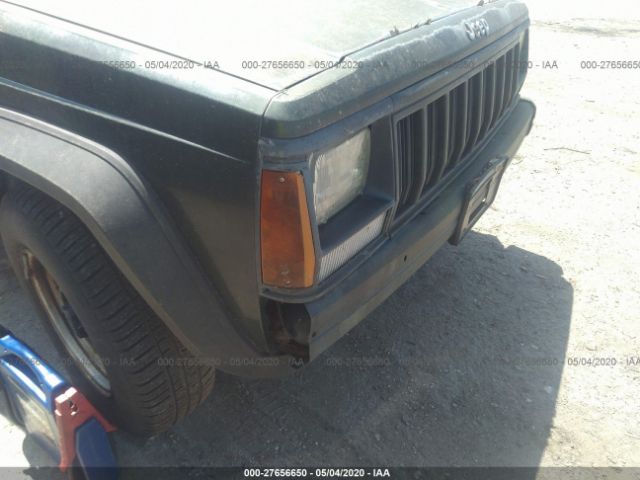 1J4FT28S4TL206261 - 1996 JEEP CHEROKEE SE Green photo 6