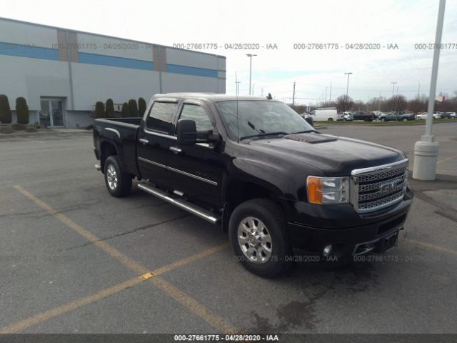 1GT125C8XBF204690 - 2011 GMC SIERRA K2500 DENALI Black photo 1