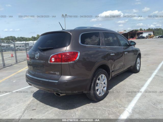 5GAKVCED9BJ157046 - 2011 BUICK ENCLAVE CXL Gray photo 4